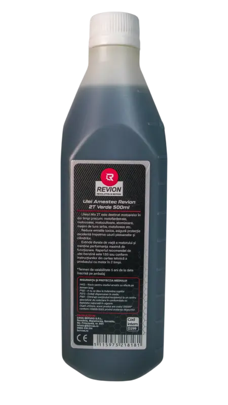 Ulei moto 2T verde Revion 0.5L  20Buc/Bax-2