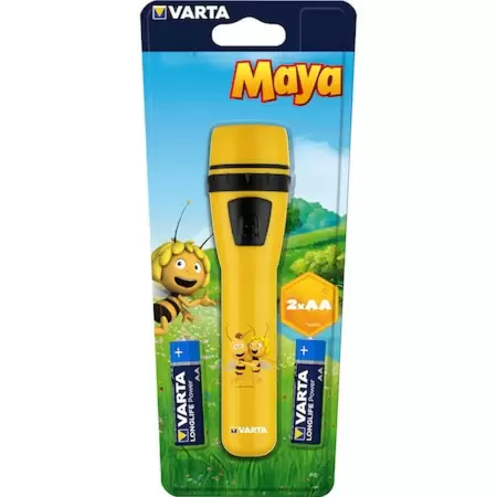 Lanterna led maya verde-galben (INCL.2AA) varta 15630-2