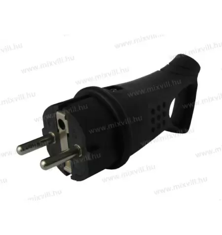 Stecher negru cauciuc etans MXG-17 cu inel Mix-vill-1