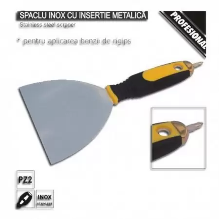 Spaclu inox cu bit  150mm  051623-1