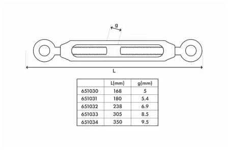 Intinzator cablu ochi-ochi D-10-2