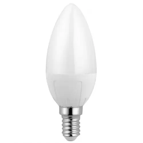 6-Bec-led-lumanare-E14-7W-cald-*inclus-timbru-verde----------