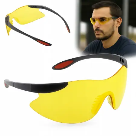 Ochelari de protectie UV yellow N-OKU03-2       -1