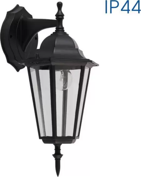 Felinar 1XE27 negru Vivalux-1