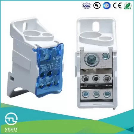 Bloc distributie 250A IN:1X25mm OUT:2X6X35 5X2.5-16mm Orno-2 Bloc distributie 250A IN:1X25mm OUT:2X6X35 5X2.5-16mm Orno-2