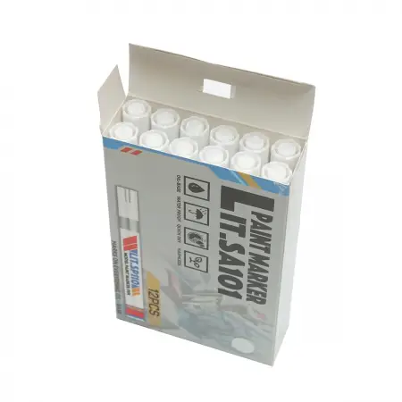 Marker vopsea alb opt-jis 270 12buc/set  2-2.8mm-2