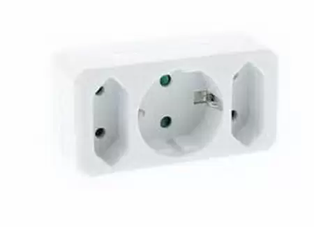 Triplu stecher 1Xshuko + 2X2pini vertical-1