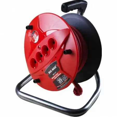 Tambur fara cablu plastic rosu BMX      -1 Tambur fara cablu plastic rosu BMX      -1