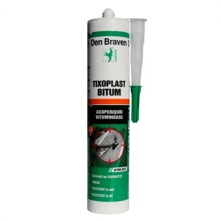 Silicon Bitum tixoplast negru 280ml DB /12B  -1