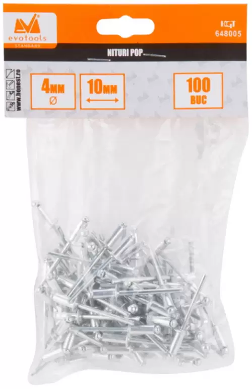 1-Nituri-pop-aluminiu--3.2x6--100buc^set