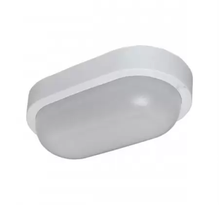 Lampa bat led oval alb opal 12W L.R IP54 900LM           -1 Lampa bat led oval alb opal 12W L.R IP54 900LM           -1