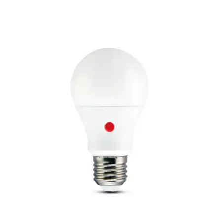 Bec led cu fotosenzor E27 8W Heda L.Rece 950LM HD111SL *inclus timbru verde              -1