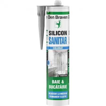 Silicon sanitar gri 280ml-1