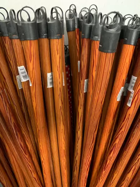 Coada lemn folie pvc 1.2M filetata -2