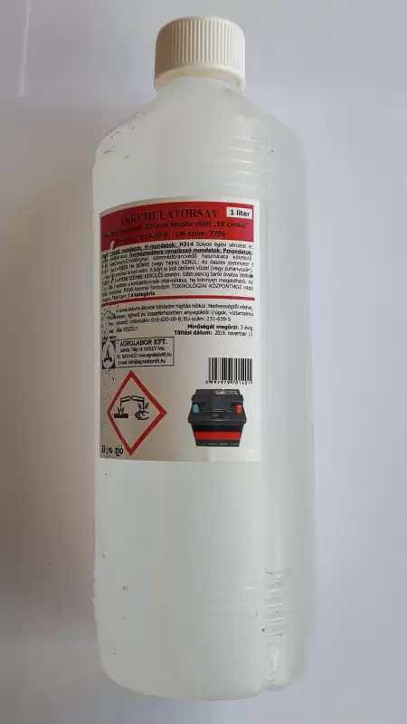 Acid baterii 1L electrolit Mexa  15Buc/Bax-1