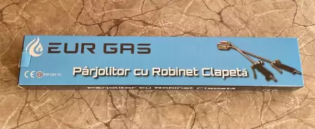 Parjolitor cu robinet si clapeta Eurgas 2buc/set  B4141 -1 Parjolitor cu robinet si clapeta Eurgas 2buc/set  B4141 -1