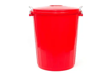 Cos rosu de 50L multifunctional cu capac Pamex -1