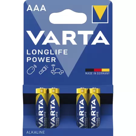Baterii alkaline LR03/AAA/BP4 varta-1