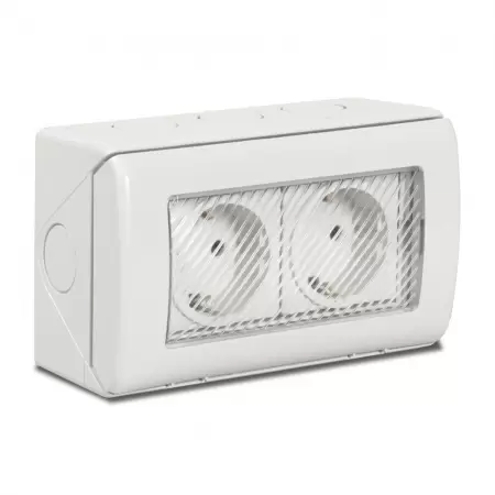 Priza dubla pt antigrund T&G            -2