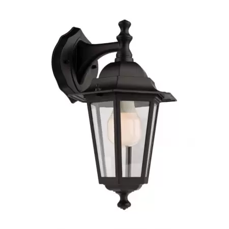 Felinar 1XE27 negru Erste-1