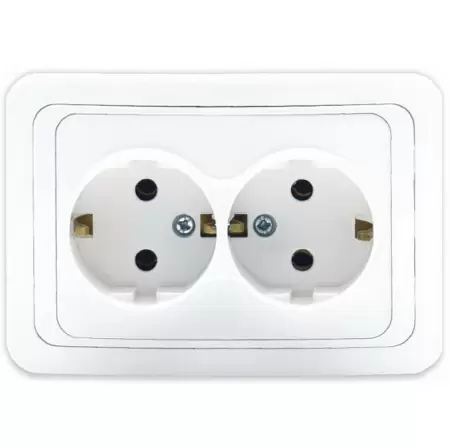 Priza dubla st eco-1