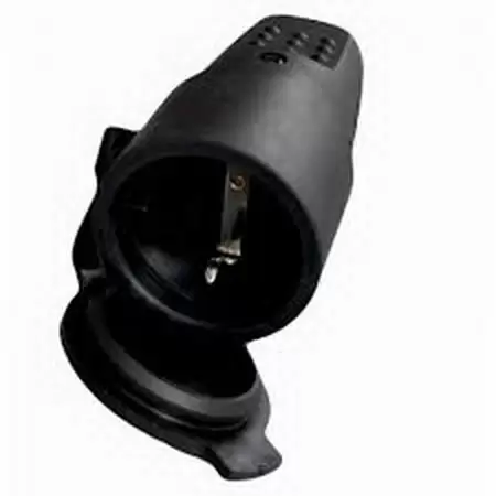 Cupla neagra cauciuc etans cu capac MXG-15-2 Cupla neagra cauciuc etans cu capac MXG-15-2