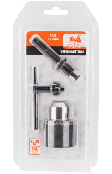 Mandrina pentru bormasina cu cheie  1.5-13mm -1/2-2