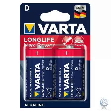 Baterii alkaline LR20/D/BP2 varta-1
