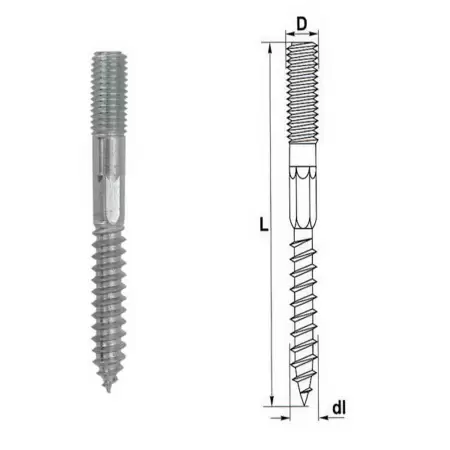 Prezon lemn-metal 8x200-1