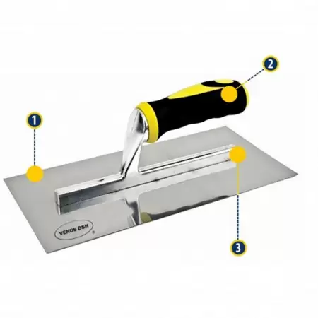 Gletiera inox maner cauciuc  051210  Venus-2