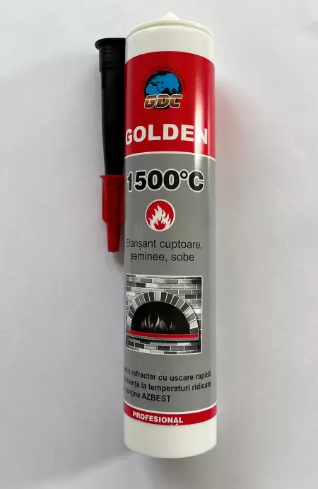 Silicon fire sealant 1500gr negru 310ML-1