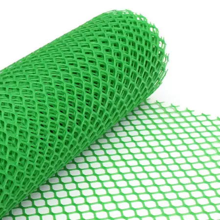 Plasa plastic pui verde romb  1.2x25M  481581-1