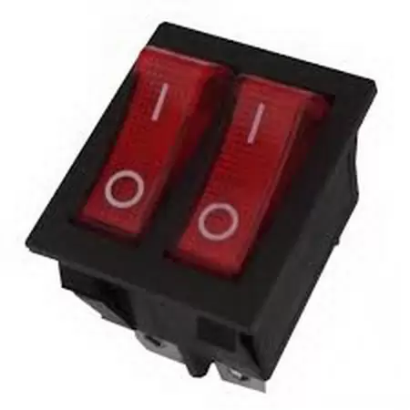 Intrerup. + led dublu rosu 02-546-2