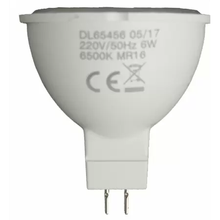 Bec spot 220V 6W GU5.3 led CALD *inclus timbru verde-1