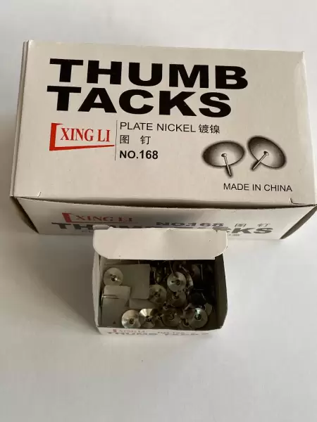 Pioneze thumb tacks cutie alba 10cut/set-1