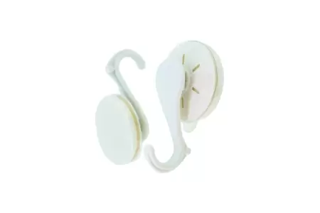 Ventuze albe cu agatator 2buc/set pamex          -1