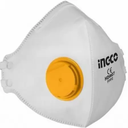 Masca praf cu supapa FFP2 HDM07 INGCO /20B -2 Masca praf cu supapa FFP2 HDM07 INGCO /20B -2