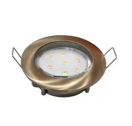 Spot MR16 fix aluminiu auriu 00-228-1 Spot MR16 fix aluminiu auriu 00-228-1