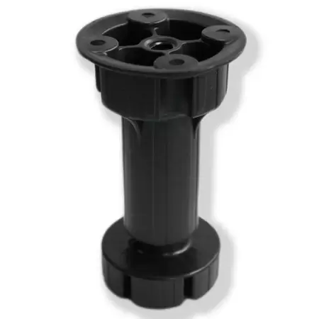 Picior reglabil PL. Negru D33 H100 Hafele-1 Picior reglabil PL. Negru D33 H100 Hafele-1