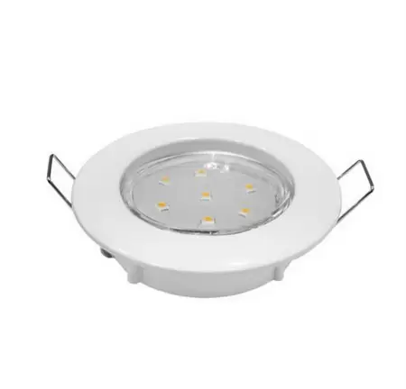 Spot MR16 fix aluminiu alb 00-220-1 Spot MR16 fix aluminiu alb 00-220-1