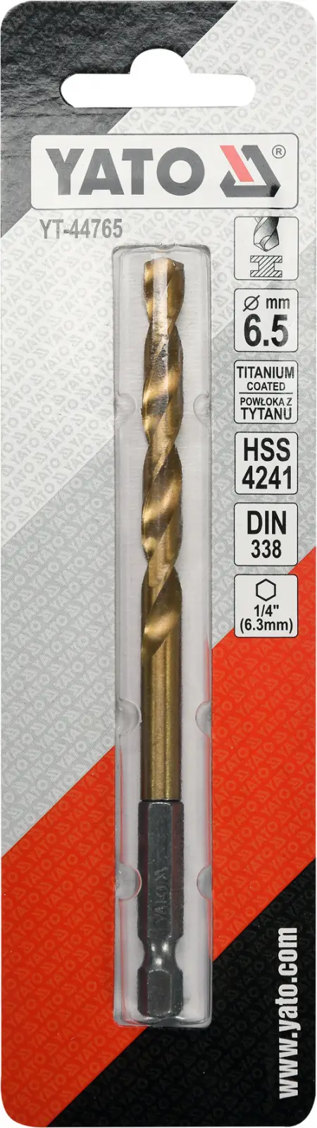 Burghiu metal FI-6.5x120  YT-44765     -1