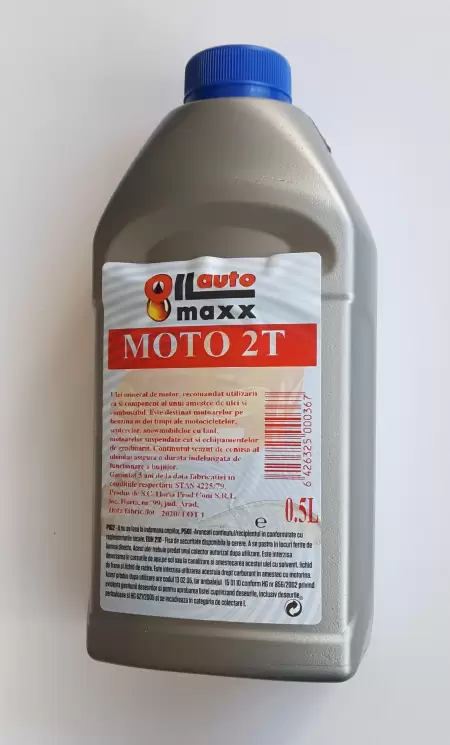 Ulei moto 2T auto Maxx  0.5L  15Buc/Bax-1 Ulei moto 2T auto Maxx  0.5L  15Buc/Bax-1