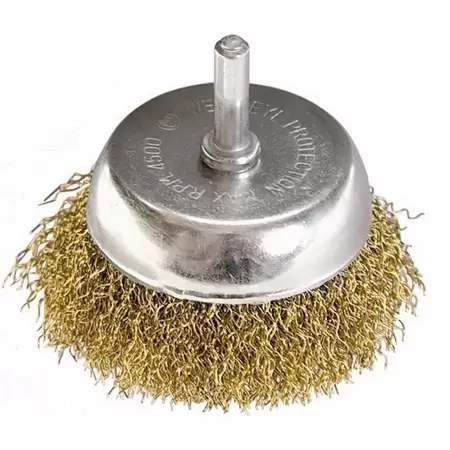 Perie cupa cu tija  75mm bormasina  744789-1 Perie cupa cu tija  75mm bormasina  744789-1