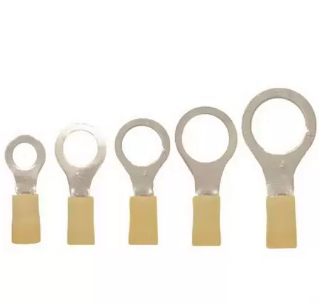 Papuci inel M6 galben 6mm  01-412-1 Papuci inel M6 galben 6mm  01-412-1