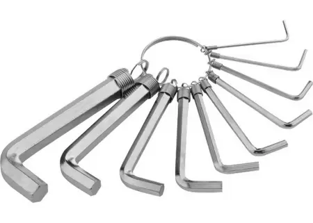 Imbus chei hexagonale  10buc/set (1.5-10mm)  112685-1 Imbus chei hexagonale  10buc/set (1.5-10mm)  112685-1