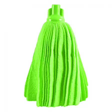 Rezerva mop microfibra 150gr panglica verde pamex  -1