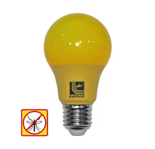 4-Bec-led-E27-L.Galbena-10W-antiinsecte-dab-*inclus-timbru-verde