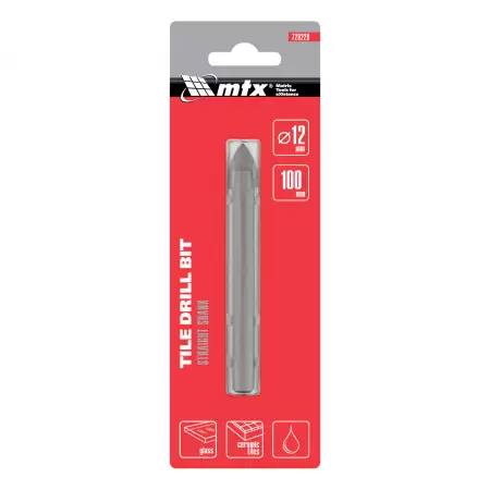 Freza pentru ceramica si sticla FI-12 MTX                 -1 Freza pentru ceramica si sticla FI-12 MTX                 -1