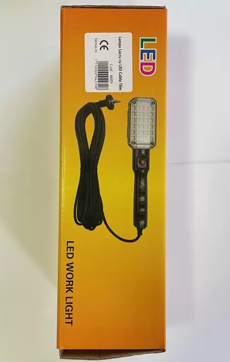 Lampa portab.cu intrer. led 230V 10M B4689                  -2 Lampa portab.cu intrer. led 230V 10M B4689                  -2
