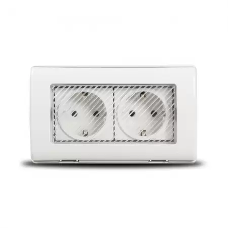 Priza dubla pt antigrund T&G            -1